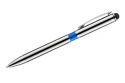 Długopis metalowy touchpen reklamowy niebieski