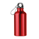 Butelka reklamowa aluminiowa z nadrukiem czerwona