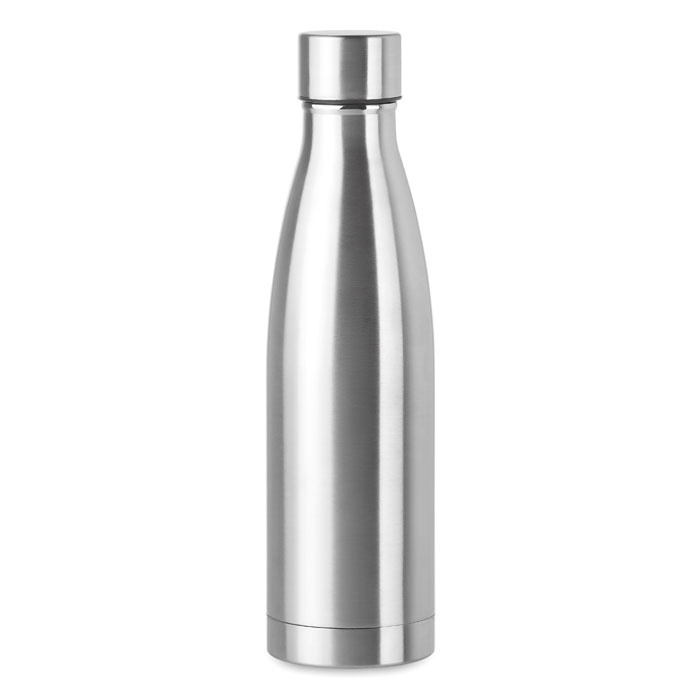 Termos reklamowy butelka termiczna srebrna