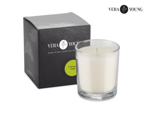 Świeca sojowa 170g - Lemongrass & Ginger - VERA YOUNG