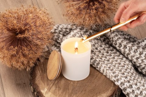 Świeca sojowa 220g - Library - VERA YOUNG