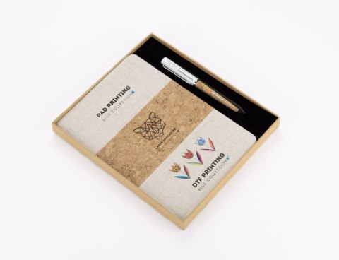 Zestaw - notes z długopisem CALMO A5