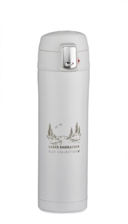 Kubek termiczny Biały z grawerem logo