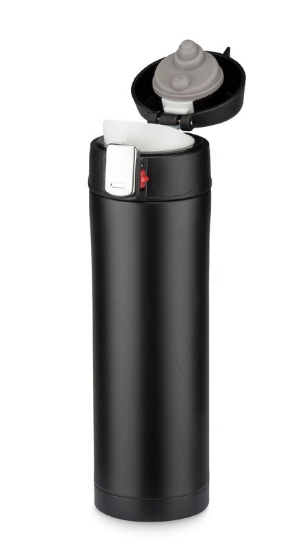 Kubek termiczny czarny reklamowy