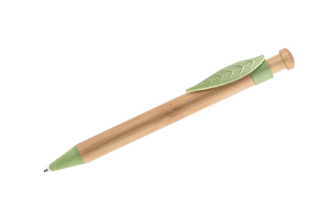 Długopis bambusowe eko liść