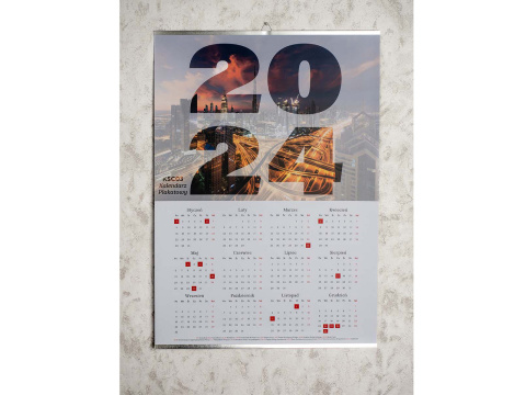 Kalendarze ścienne listwowane Toruń