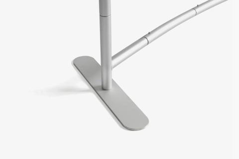 Ścianki tekstylne łukowe