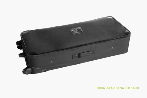 Ścianki tekstylne z torbą na kólkach