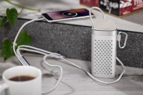 Głośnik bezprzewodowy z powerbankiem SOUND 4000 mAh